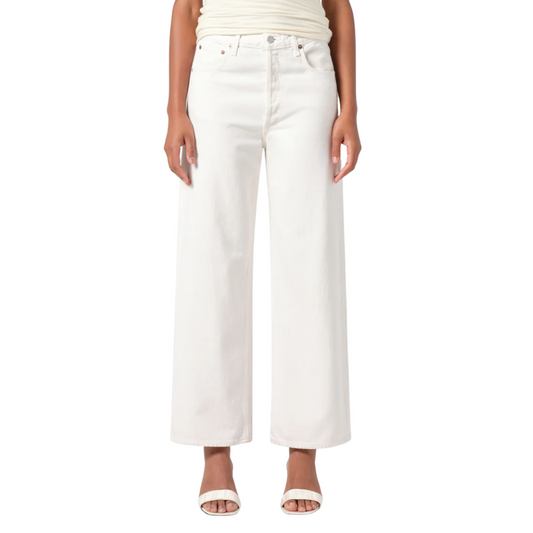 REN HIGHRISE WIDELEG WHITE WASH