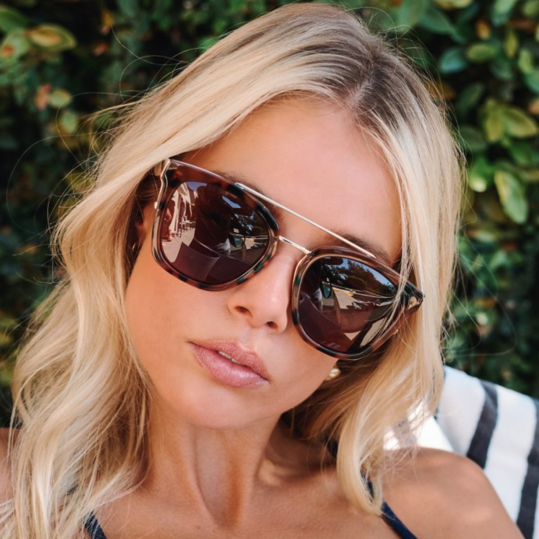 CHLOE SUNGLASSES TORTOISE