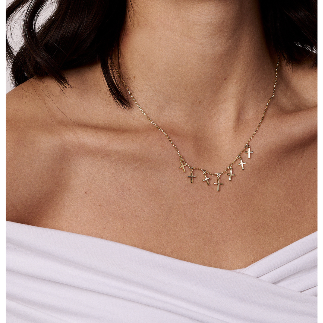 HEAVEN SENT NECKLACE GOLD
