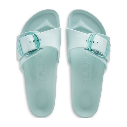 MADRID BIG BUCKLE EVA SANDAL SURF GREEN