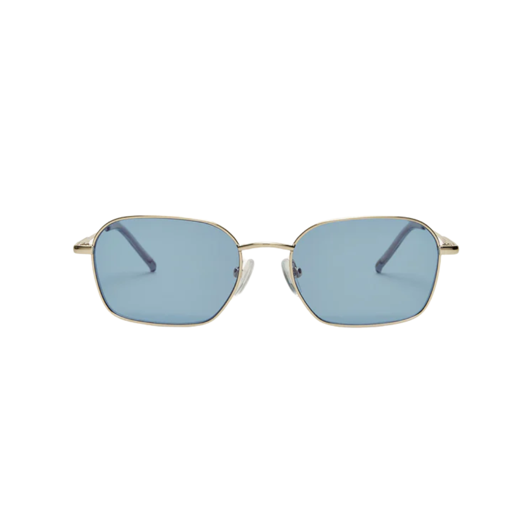 LIDO SUNGLASSES GOLD/BLUE