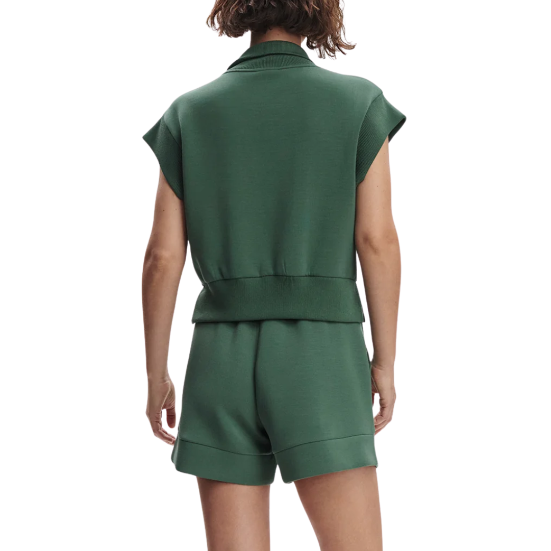 KELLY HALF ZIP SWEAT CILANTRO