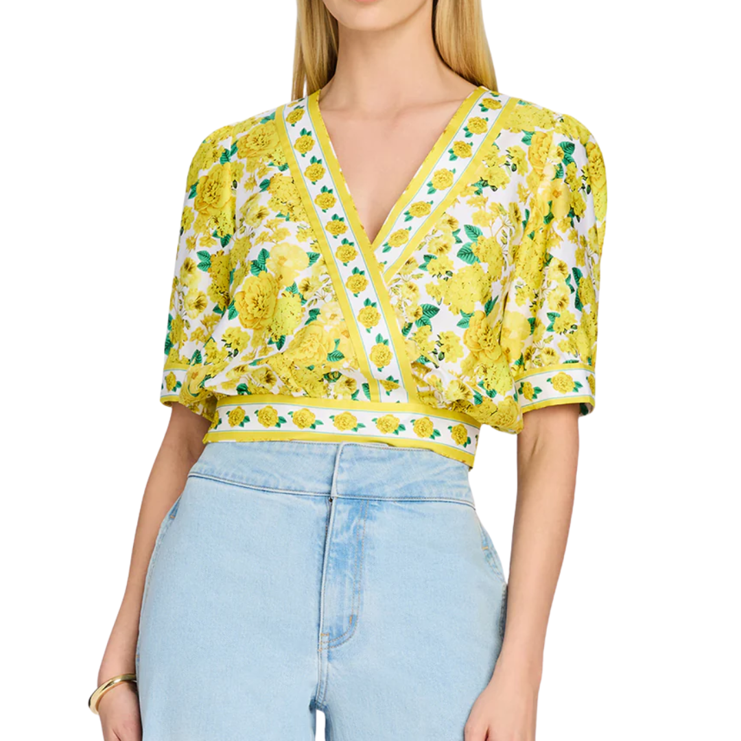 REMA FLORAL POPLIN BLOUSE