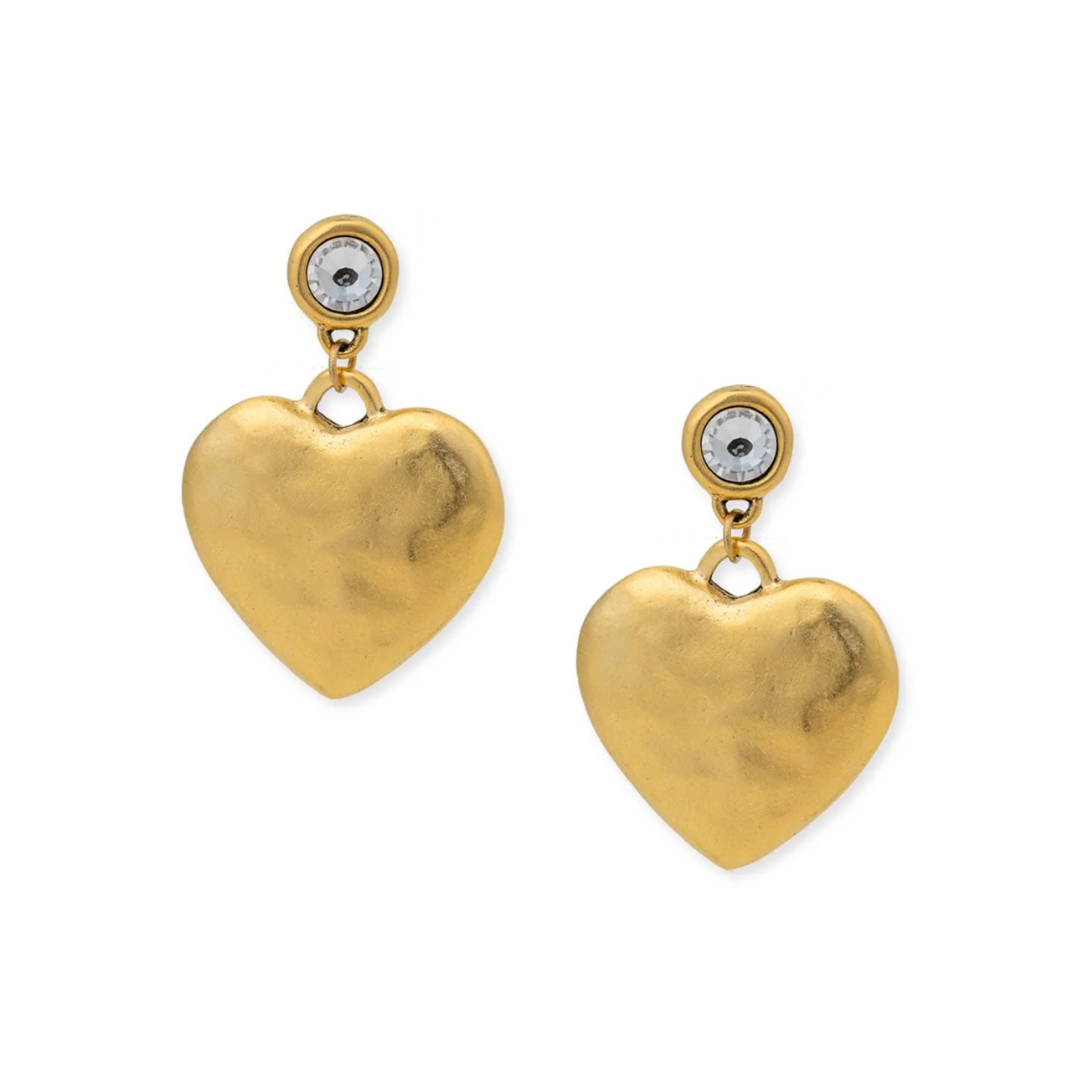 BIG HEART EARRING