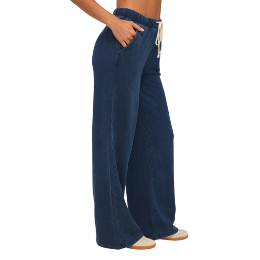 HUNTER KNIT DENIM PANT VINTAGE INDIGO