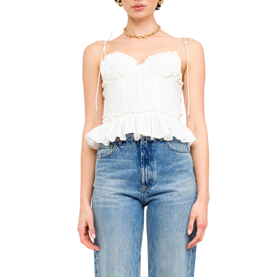 CARY TOP OFF WHITE