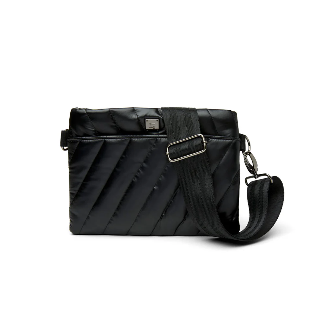 DIAGONAL BUM BAG 2.0 PEARL BLACK