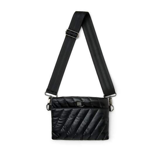 DIAGONAL BUM BAG 2.0 PEARL BLACK