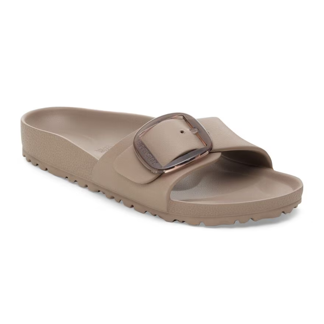 MADRID BIG BUCKLE EVA SANDAL GRAY TAUPE