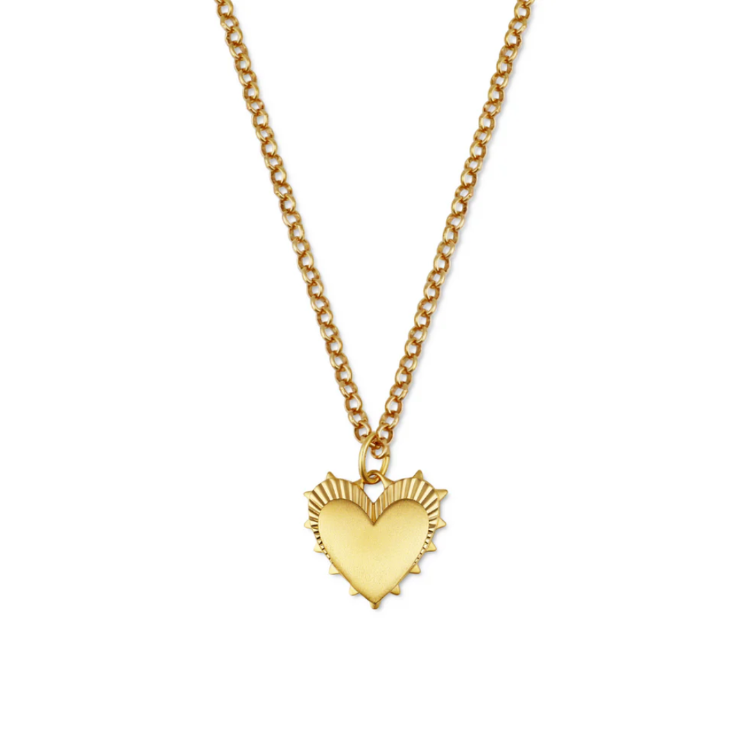 SMALL HEART OF GOLD NECKLACE