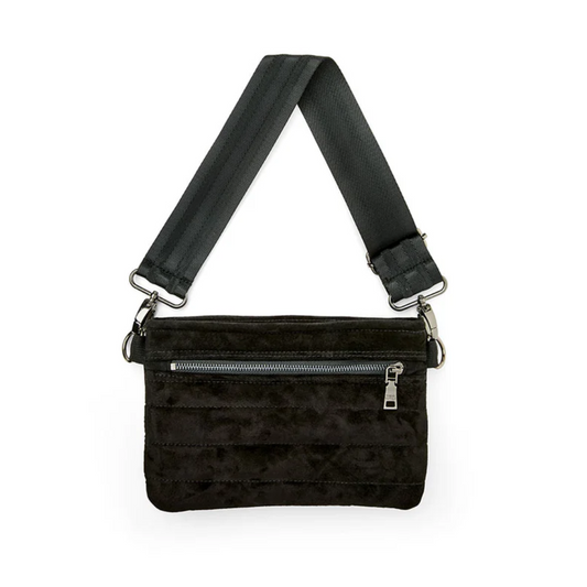 BUM BAG 2.0 BLACK SUEDE