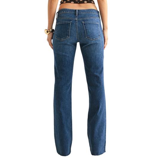 LOW RISE BOOTCUT DARK