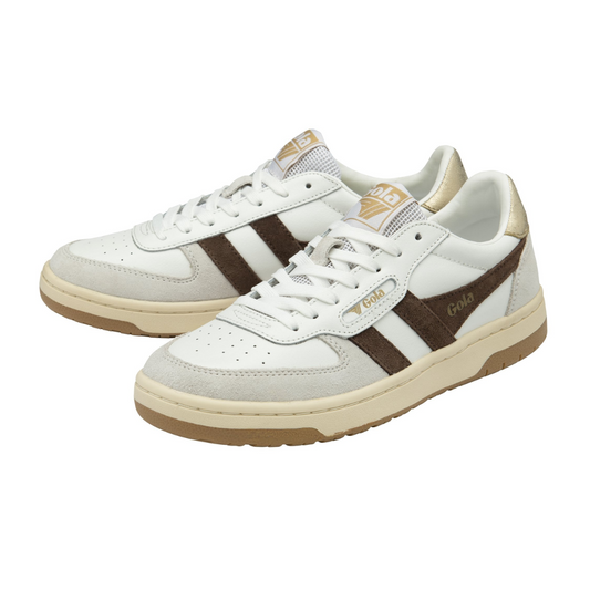 HAWK SNEAKER DARK BROWN/WHITE