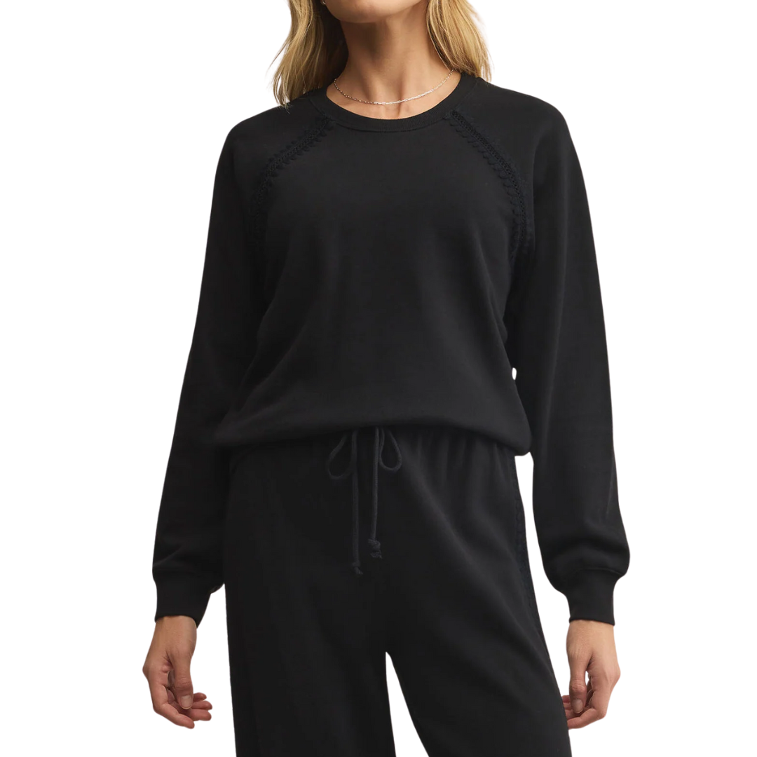 ALL AROUND SWEATSHIRT BLACK