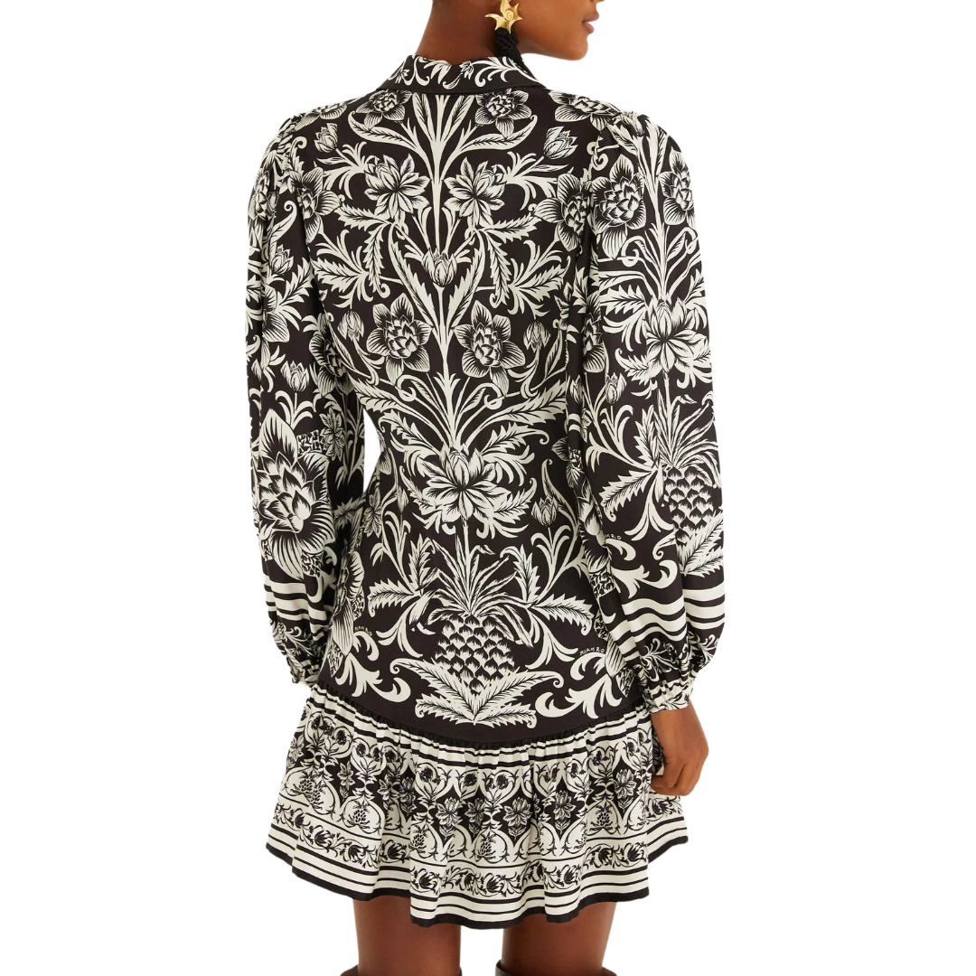 LISBON BLACK MINI DRESS