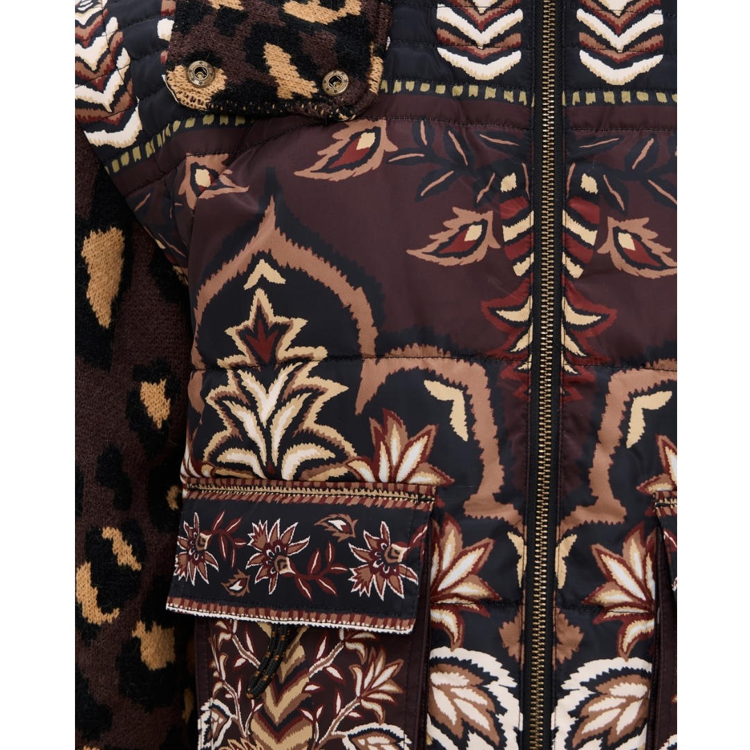 WINTER AINIKA BROWN PUFFER JACKET