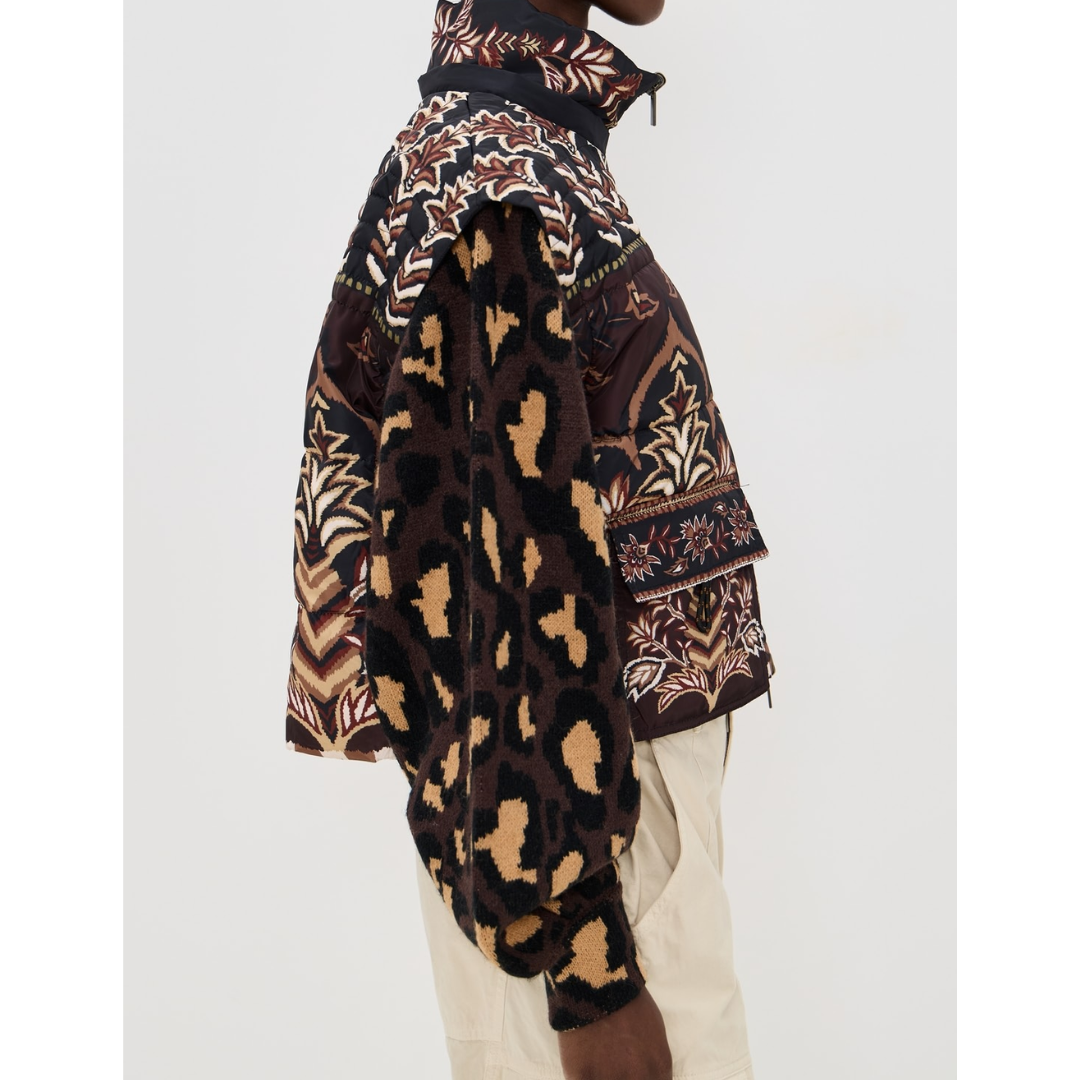 WINTER AINIKA BROWN PUFFER JACKET