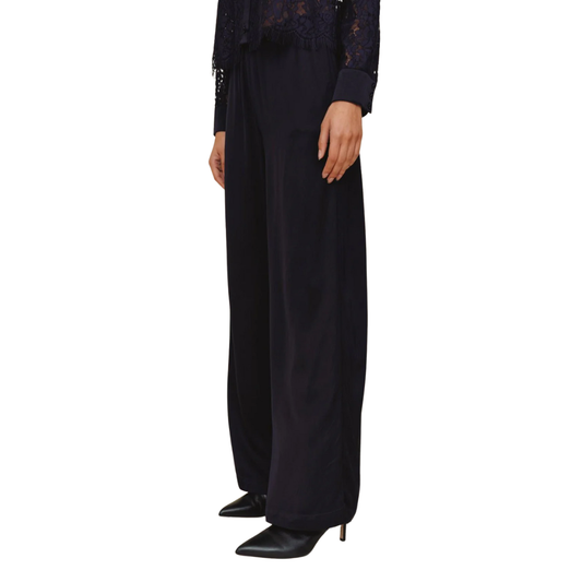 SLEEK CLEAN WIDE LEG MIDNIGHT