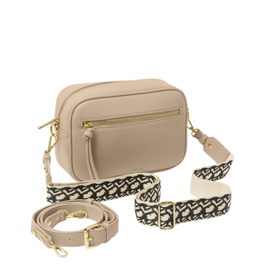 HALLIE CROSSBODY LIGHT TAUPE