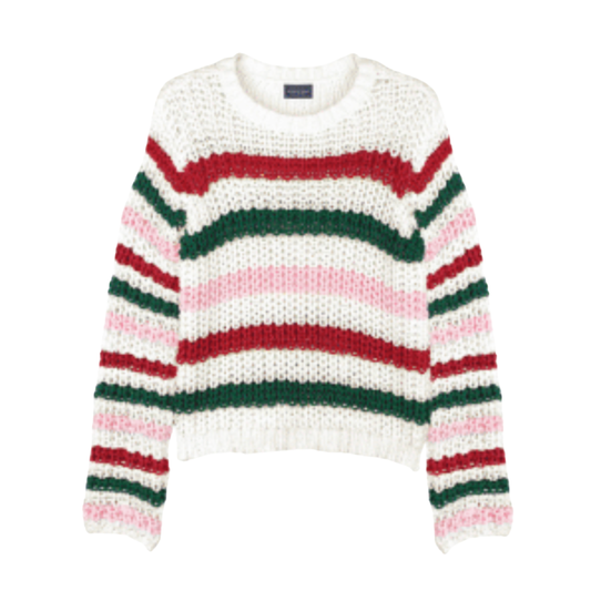 NORTH POLE STRIPED SWEATER
