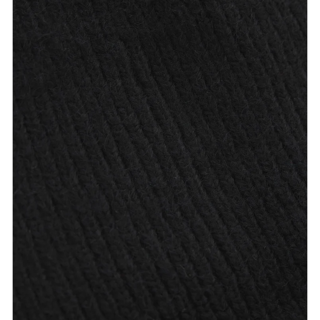 GLACIER BEANIE BLACK