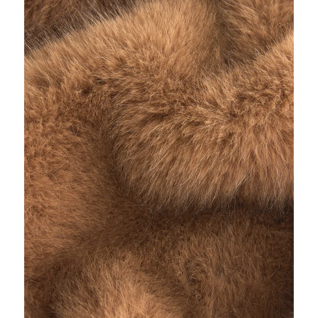 LOGAN FAUX FUR COAT