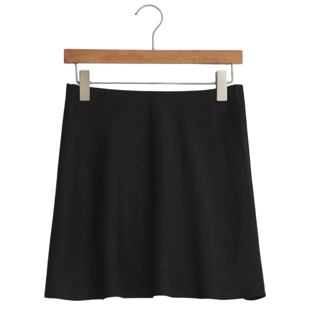 CHABLIS MINI SKIRT BLACK
