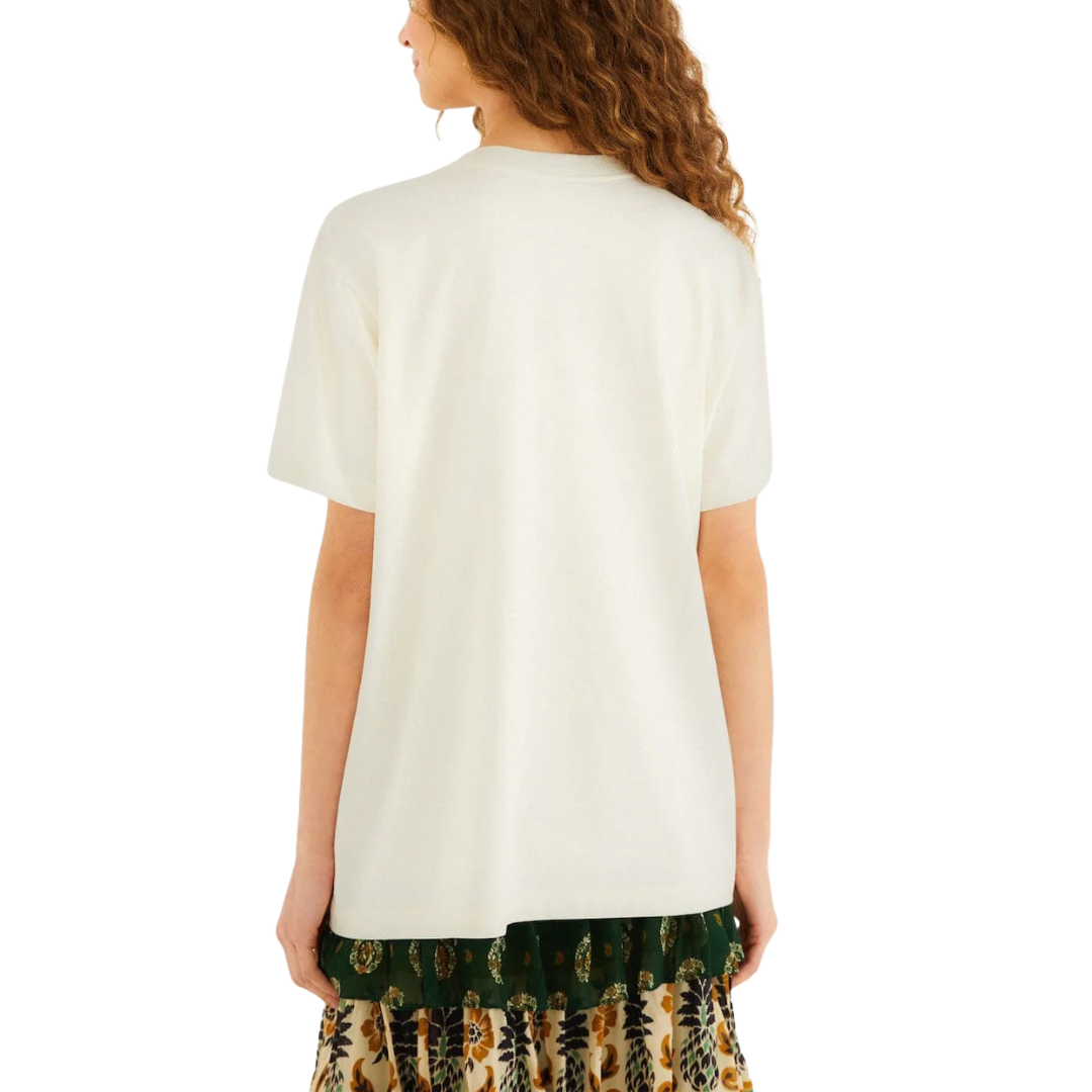 XMAS KINIS T SHIRT OFF WHITE