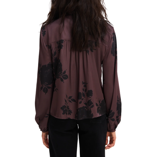 EDEN BLOUSE BROWN