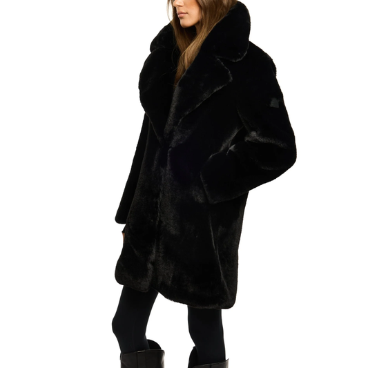 MARLA MID COAT BLACK