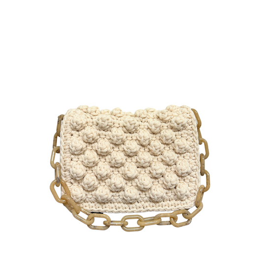 OFF WHITE BUBBLE TORTOISE CHAIN