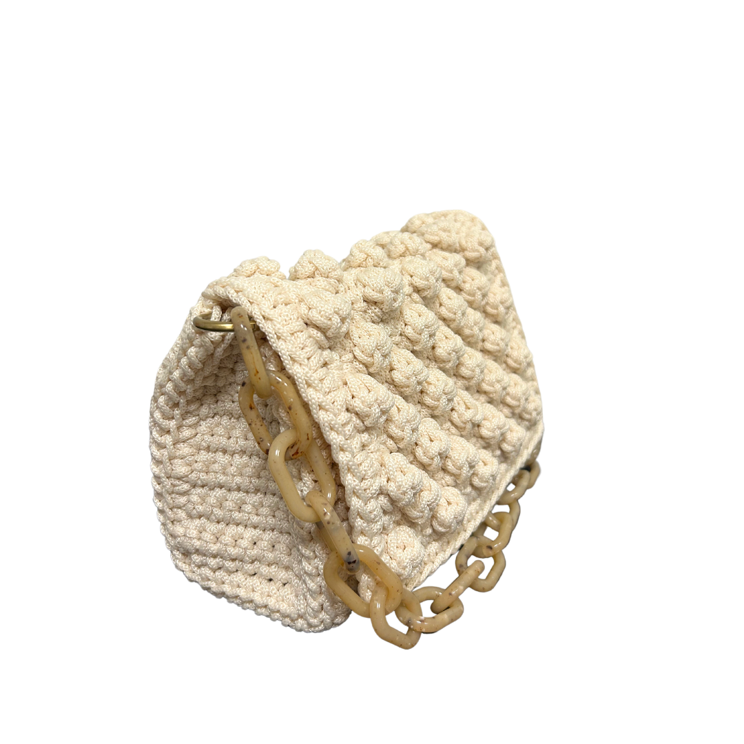 OFF WHITE BUBBLE TORTOISE CHAIN