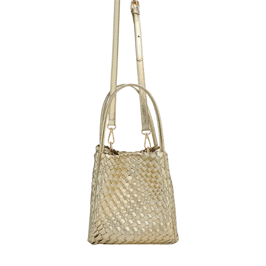 HOLLACE MINI TOTE PLATINUM