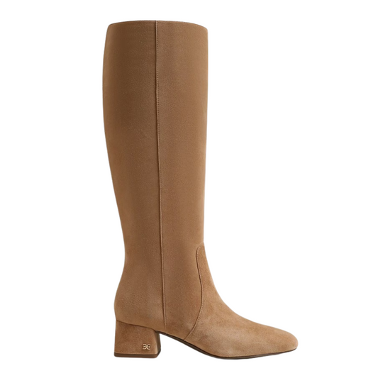 PORTER FLAT HIGH BOOT CYPRUS TAN SUEDE
