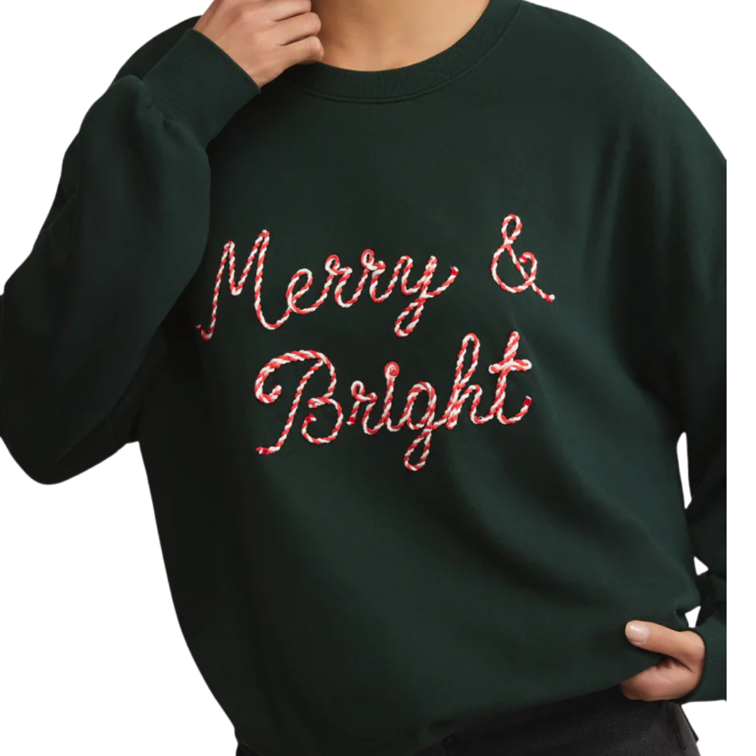 BRIGHT SUNDAY SWEATSHIRT GARLAND GREEN
