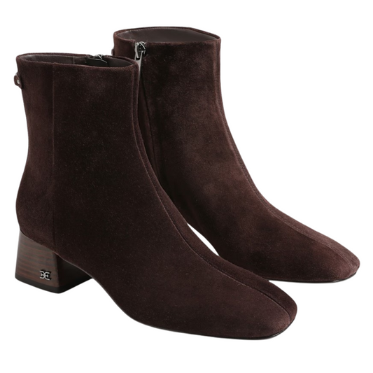 PAIGE BOOTIE CAFE NOIR SUEDE