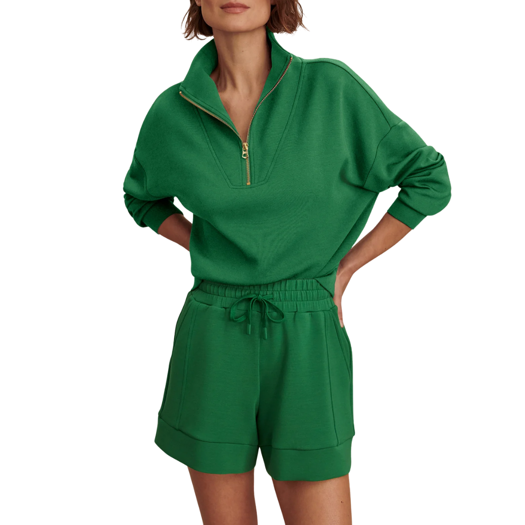ATRIUM HIGH RISE SHORT 4.5" VERDANT GREEN