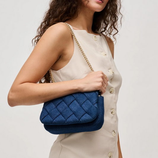 GISELLE CROSSBODY DENIM