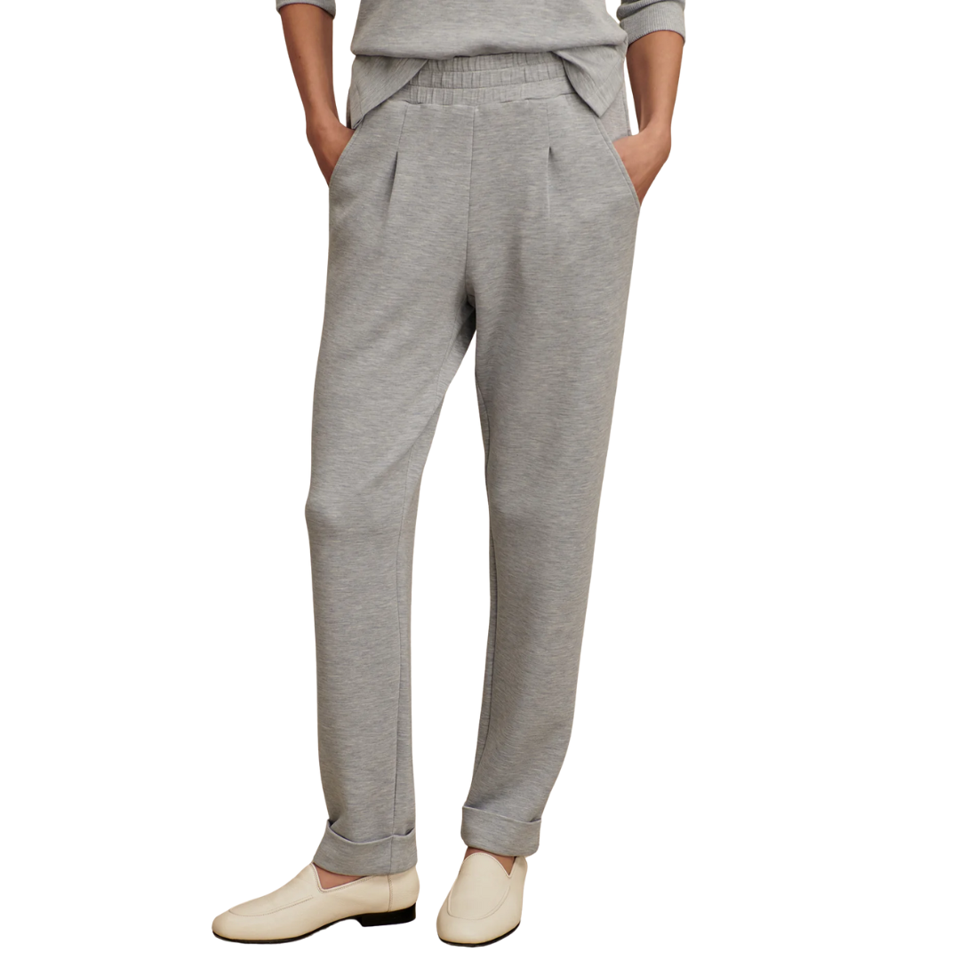 THE ROLLED CUFF PANT 25" MID BLUE MARL