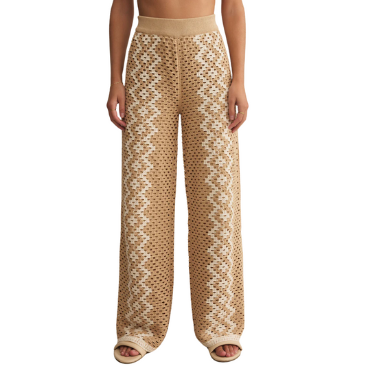 LOMA CROCHET PANT NATURAL