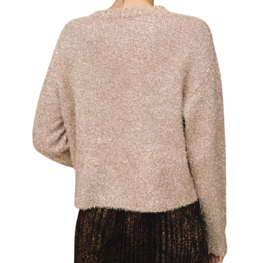 SLOUCHY SWEATER GOLD