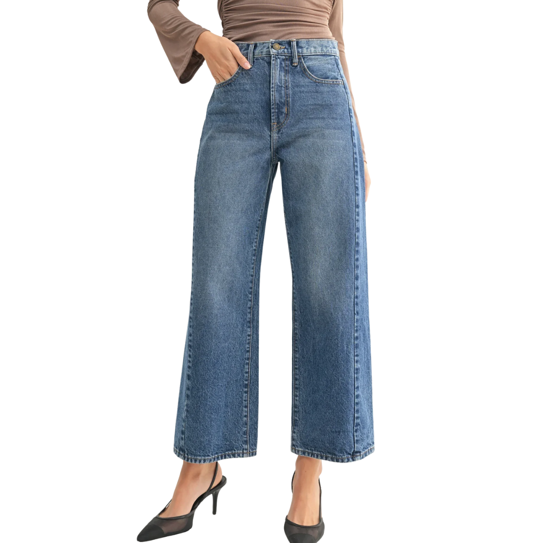 BARREL JEAN TWIST DARK