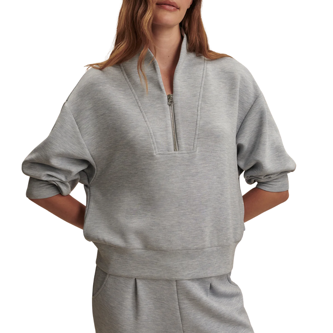 DAVIDSON SWEATSHIRT MID BLUE MARL