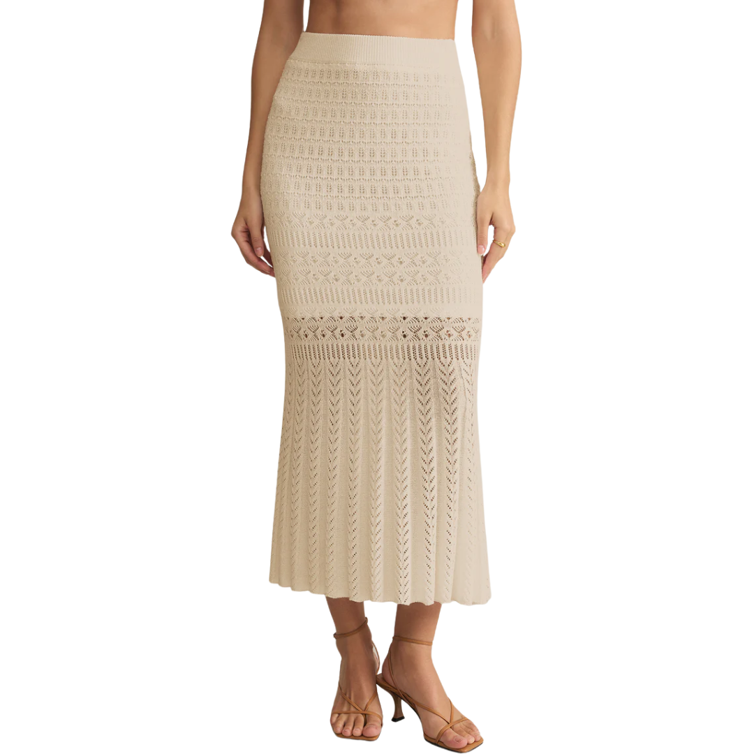 SORIA CROCHET SKIRT SEA SALT