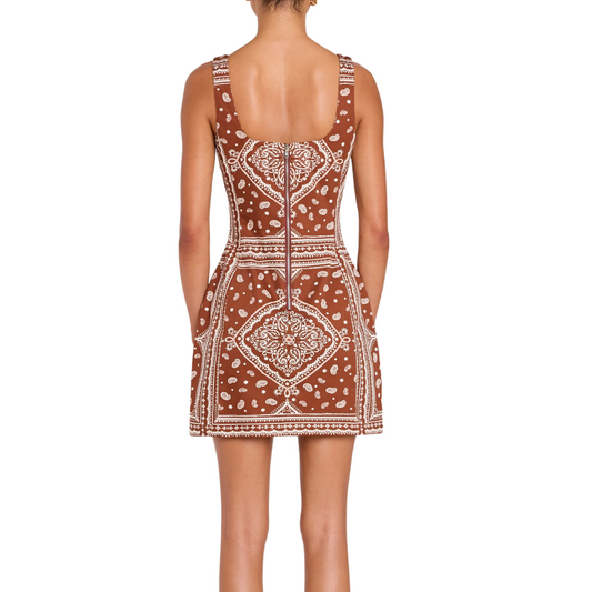 AUGUSTINE DRESS MONTANA PRINT