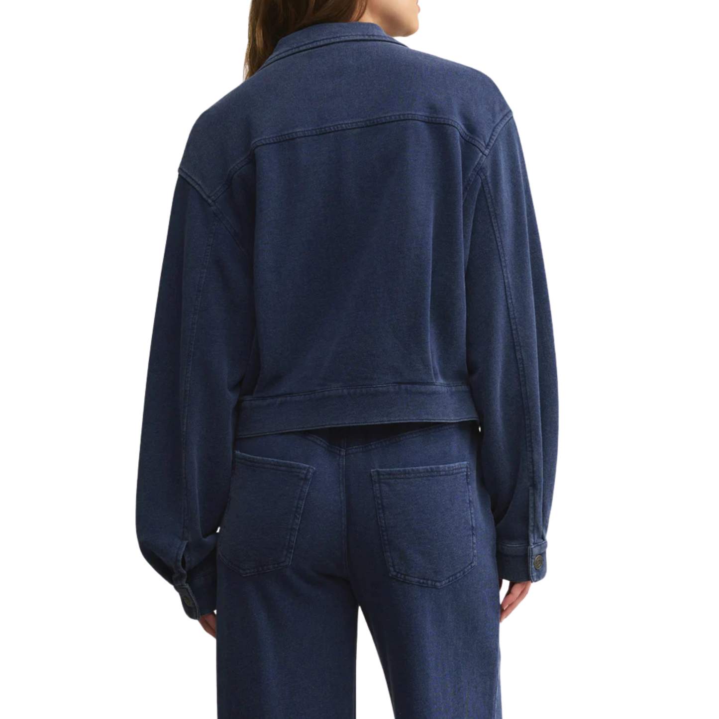 HERITAGE KNIT DENIM JACKET INDIGO