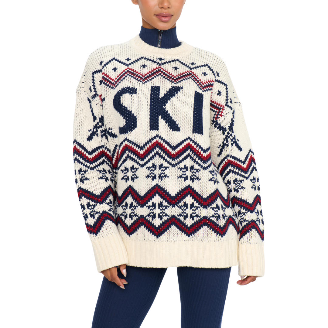 SKI SWEATER CREAM
