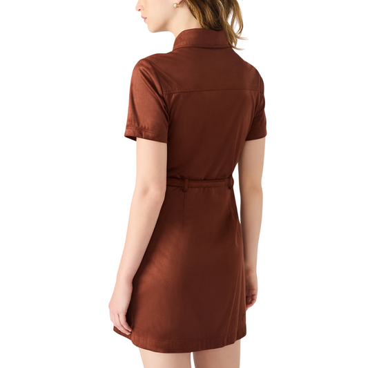 JOLIANA DRESS DARK FIG