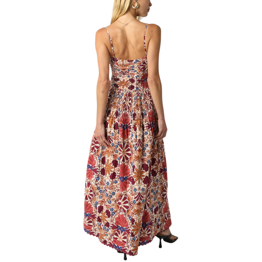 DAISY FLORAL DRESS CREAM