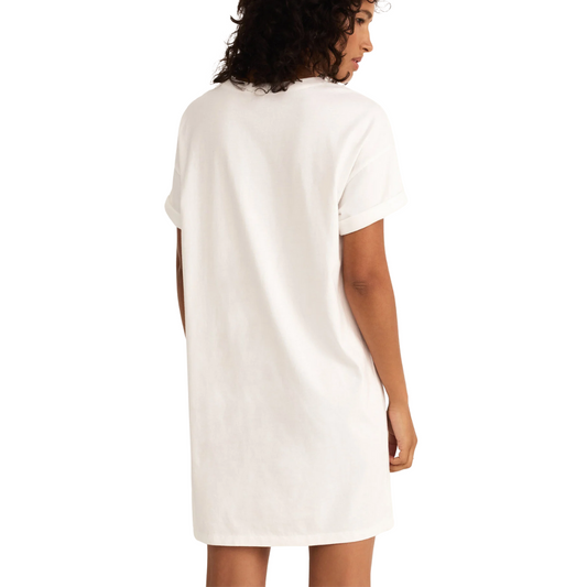 SWAY MINI DRESS WHITE